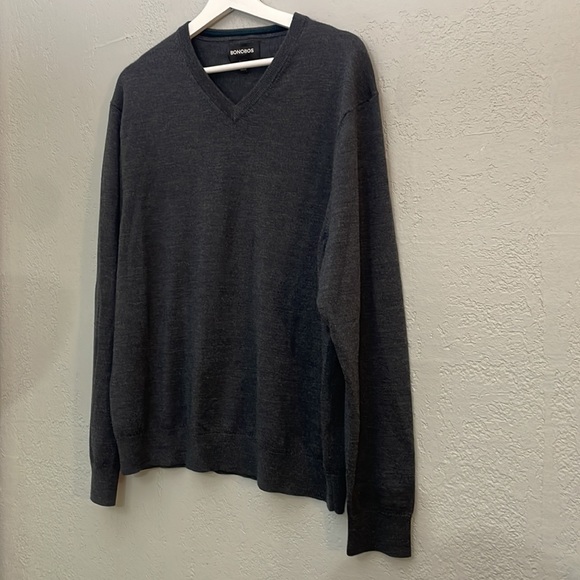 Bonobos Men's Standard Fit Merino Wool V-neck Sweater - Picture 5 of 11